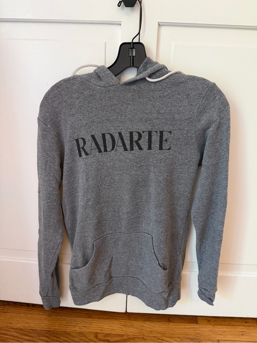 RODARTE Women’s Gray Hooded Sweatshirt